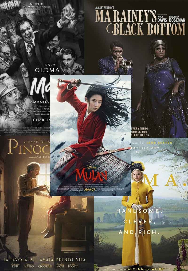 OSCAR’S 2021 : MEJOR DISEÑO DE VESTUARIO